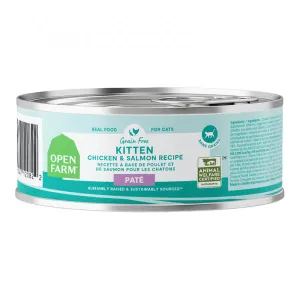 Open Farm C Can GF Kitten Chicken & Salmon Pâté 5.3oz