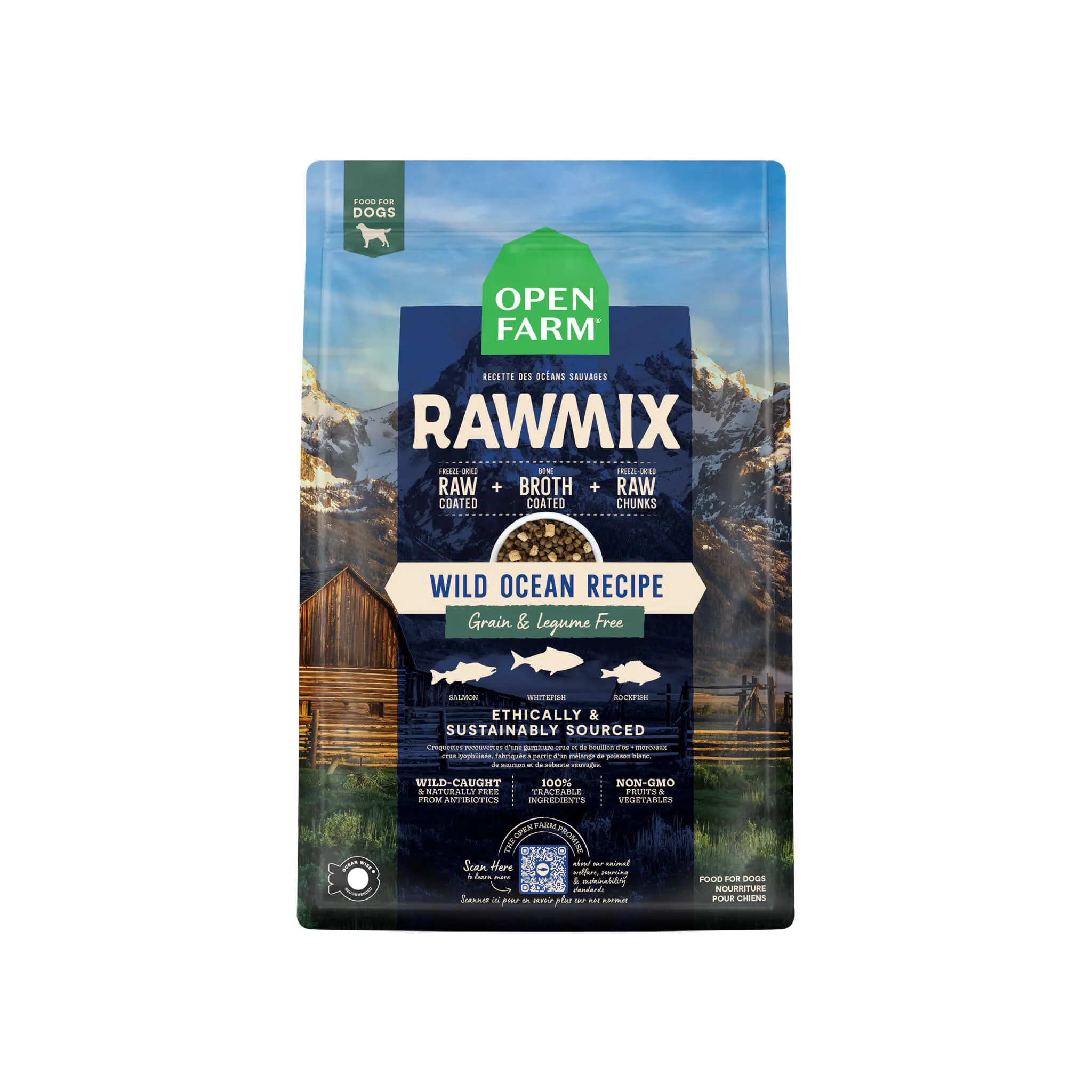 Open Farm Grain Free Rawmix Dry Dog Food