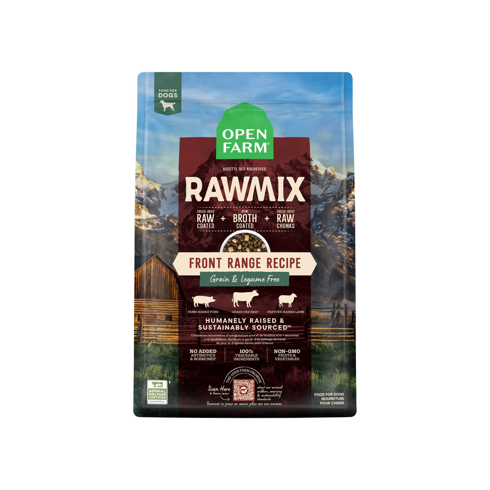 Open Farm Grain Free Rawmix Dry Dog Food