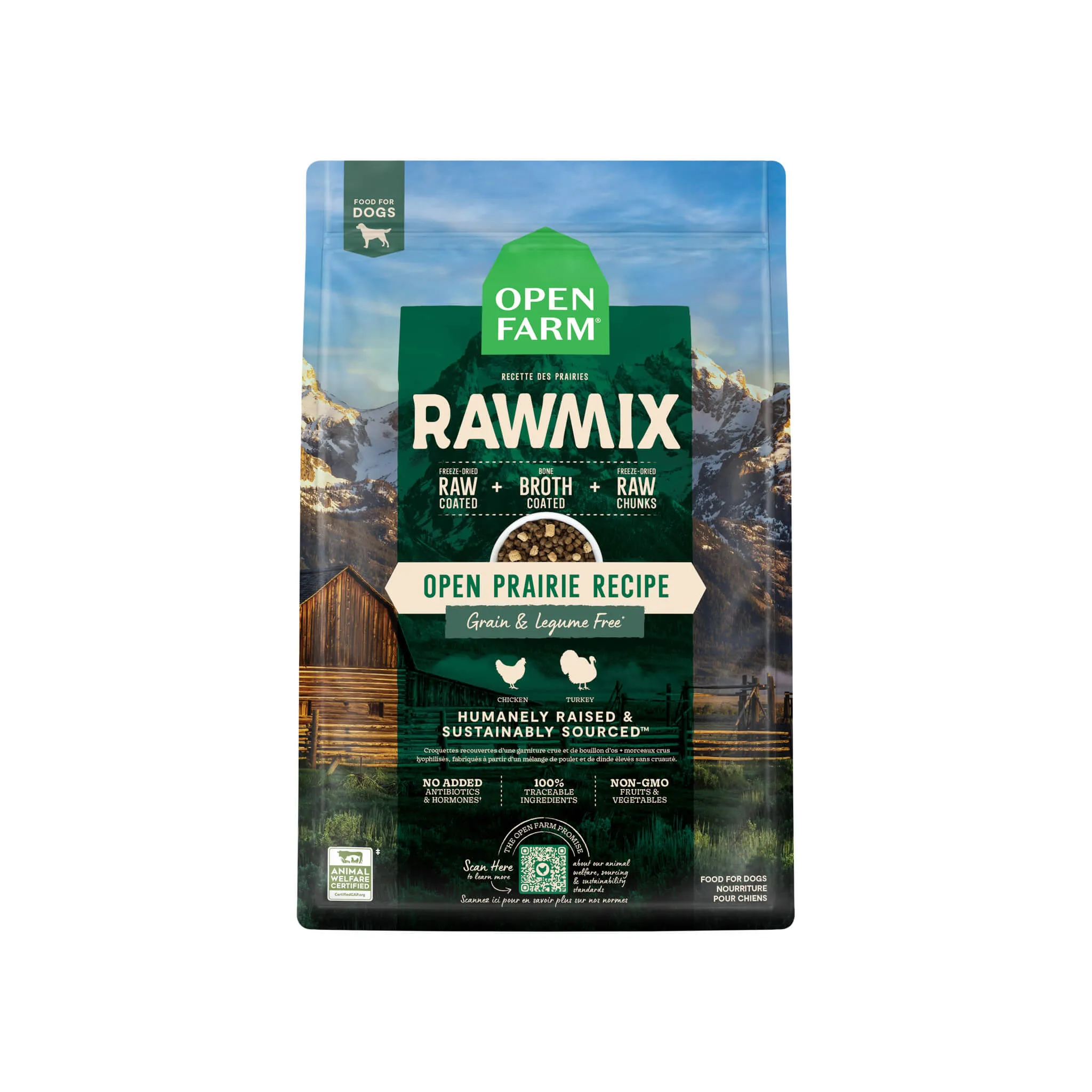 Open Farm Grain Free Rawmix Dry Dog Food