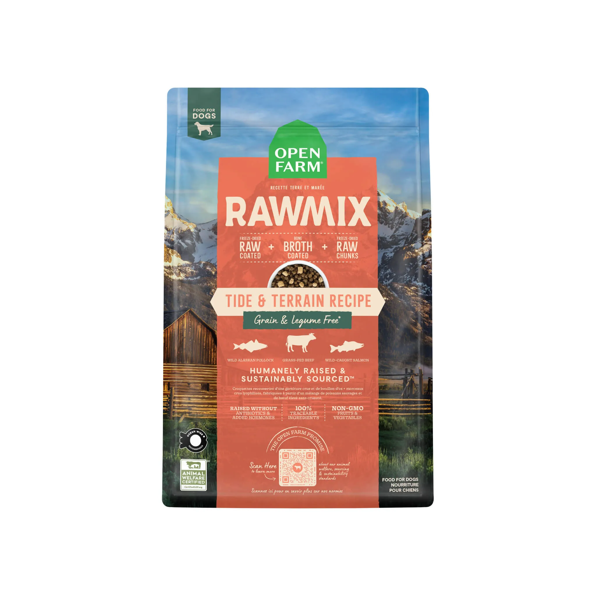 Open Farm Grain Free Rawmix Dry Dog Food