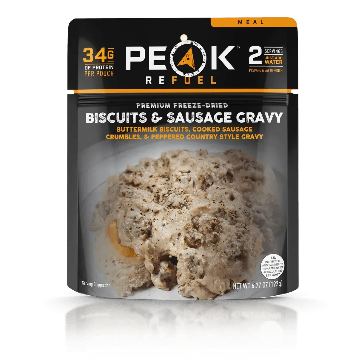 Peak Refuel | Biscuits & Sausage Gravy