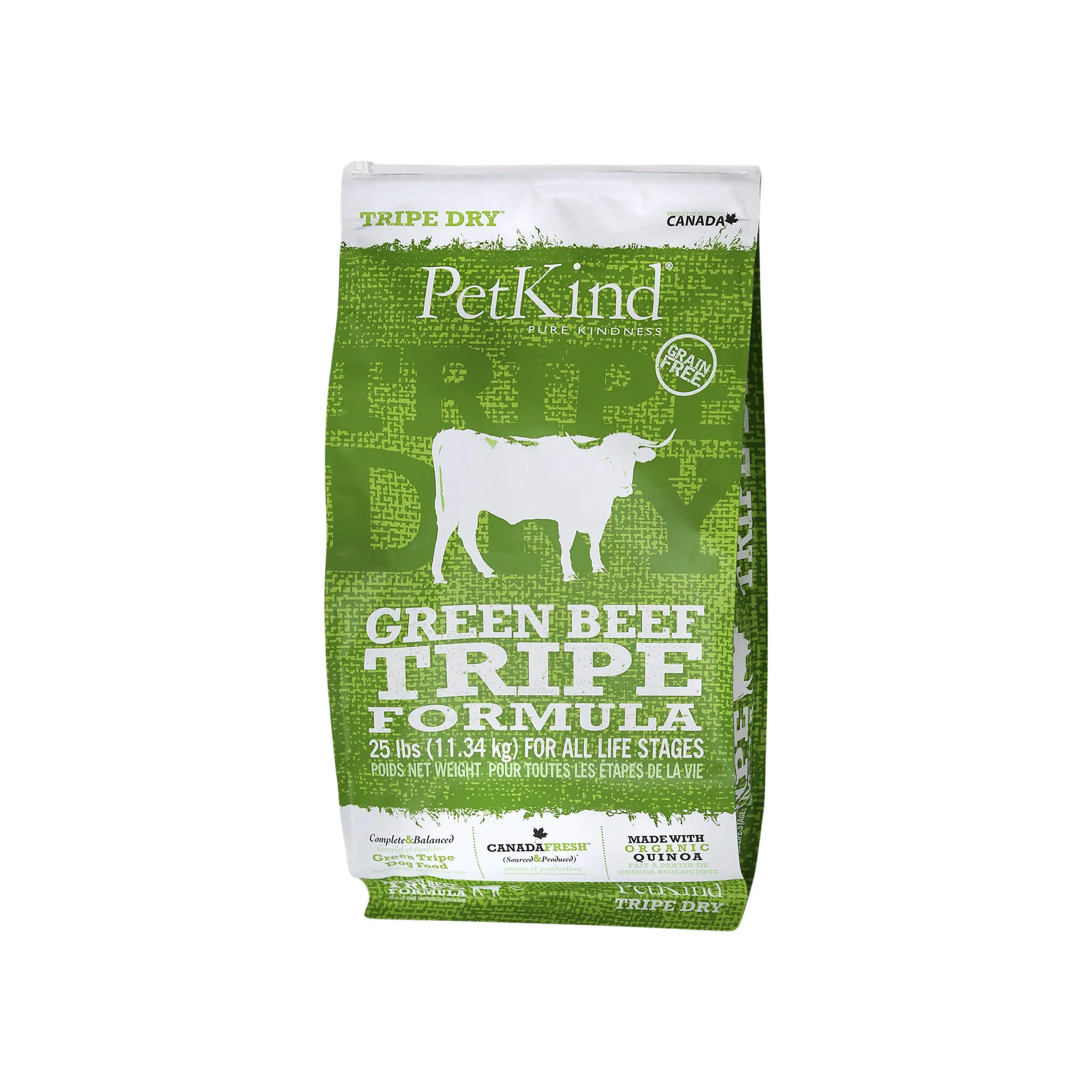 PetKind Grain-Free Dry Dog Food with Tripe