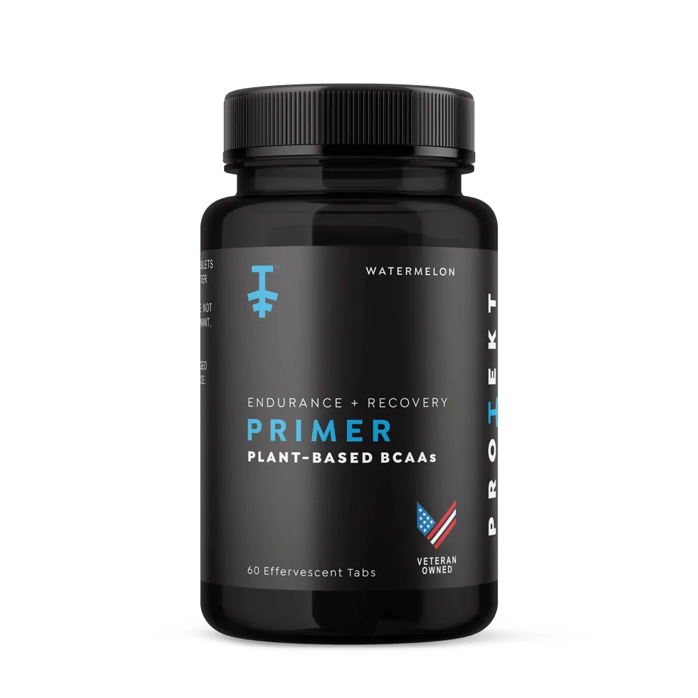 Primer | Plant-based BCAA Effervescent Tablets (Watermelon Flavor)