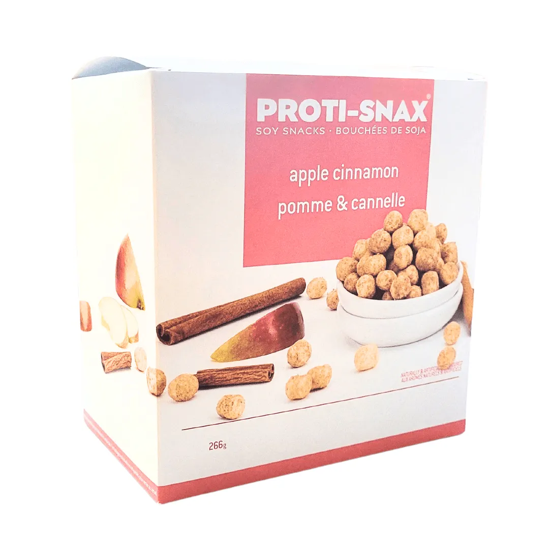 Proti-snax - soy puffs - apple cinnamon