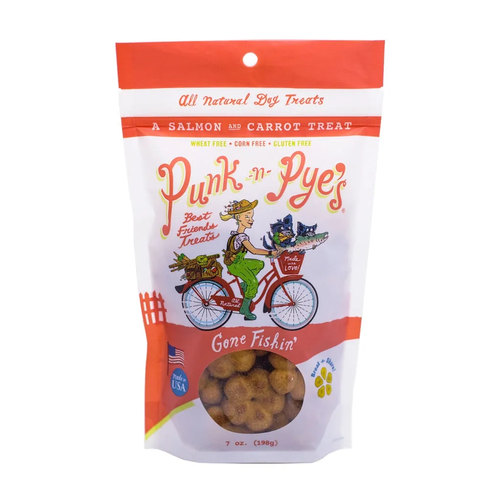 Punk-n-Pyes Gone Fishing Dog Treats 7oz