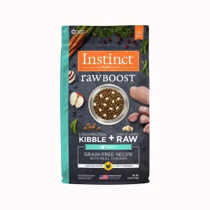 Raw Boost Puppy Grain Free Kibble   Raw Dog Dry Food - Chicken