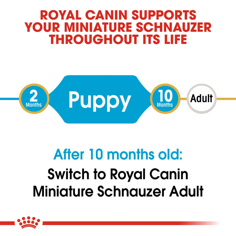 Royal Canin Dog Miniature Schnauzer Puppy Dry Food 1.5kg