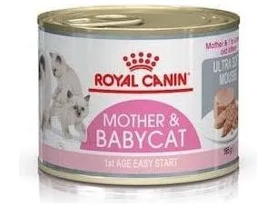 Royal Canin Feline Health Nutrition Mother & Baby cat Mousse (WET FOOD - Cans) 12X195G