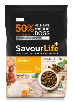 SavourLife Essentials Adult Dog Standard Chicken Dry Food