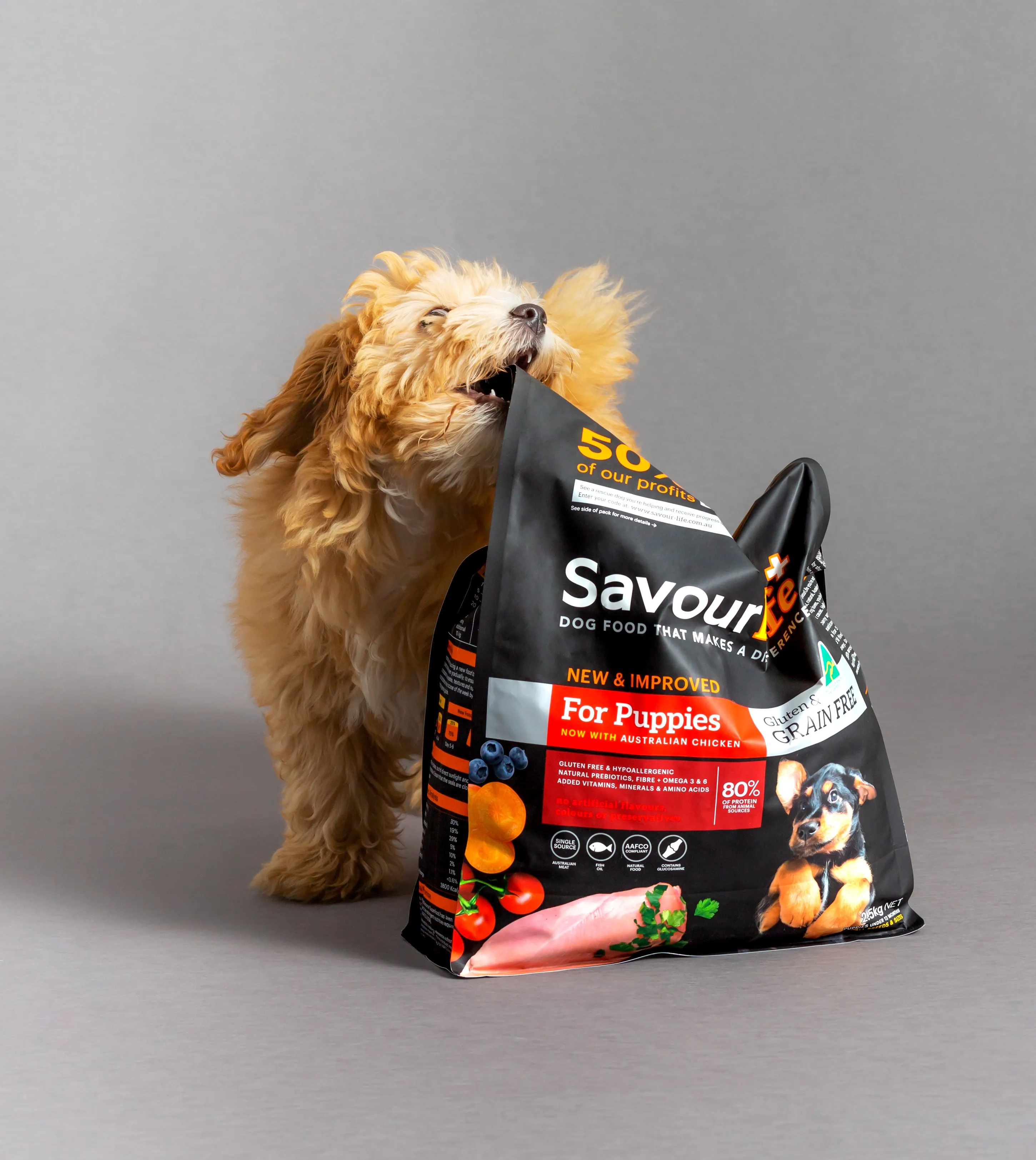 SavourLife Grain Free Puppy Standard Chicken Dry Food