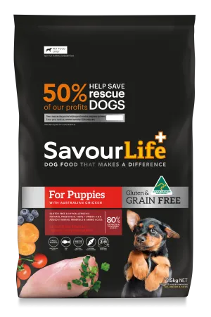 SavourLife Grain Free Puppy Standard Chicken Dry Food