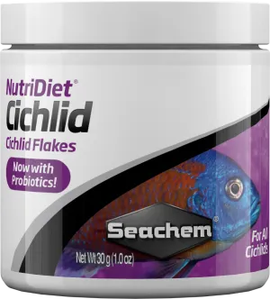 Seachem NutriDiet Cichlid Flakes 30G