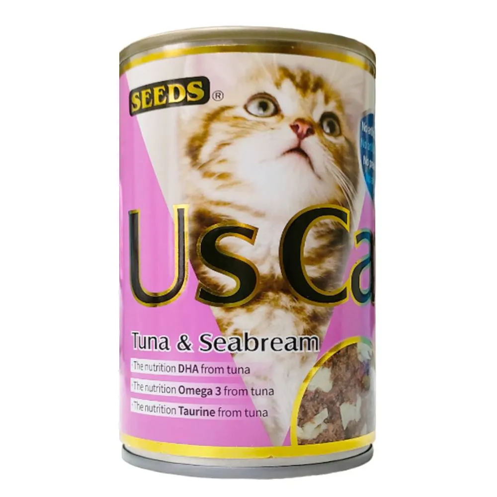 Seeds Us Cat Tuna & Seabream 400g