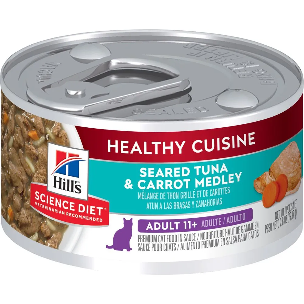 Senior 11  Healthy Cuisine Cat Food