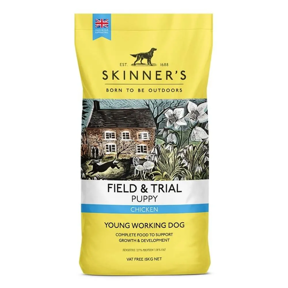 Skinners Field & Trial Puppy Chicken 15kg