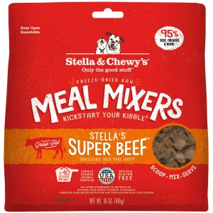 Stella & Chewy's Meal Mixers Beef Dog Food Topper - 18oz