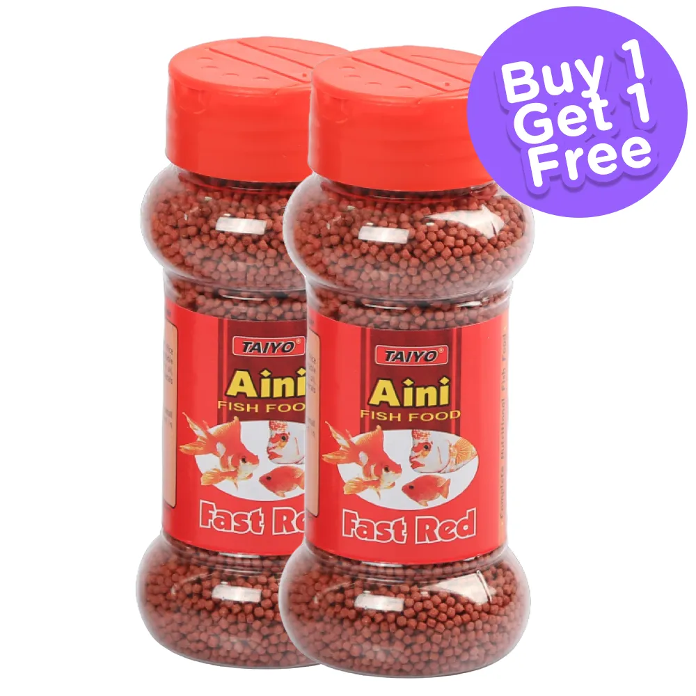 Taiyo Aini Fast Red Fish Food (Limited Shelf Life) (Buy 1 Get 1)