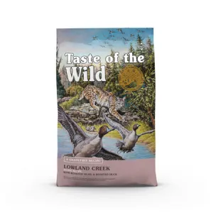 Taste of the Wild Lowland Creek Feline Recipe with Roasted Quail & Roasted Duck Dry Cat Food