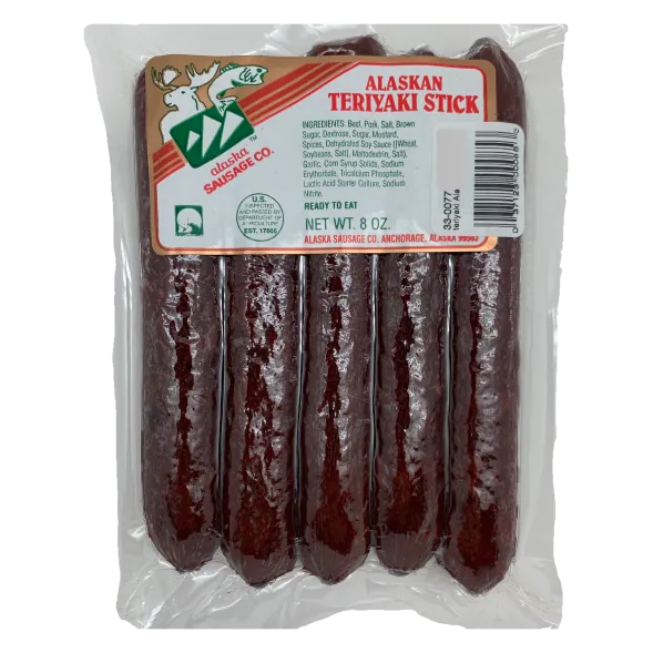 Teriyaki Alaskan Sticks 8oz