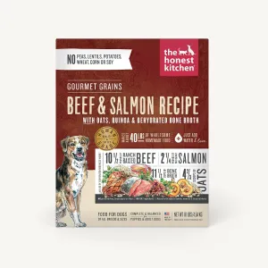 The Honest Kitchen Gourmet Grains Beef & Salmon Recipe Dehydrated Dog Food