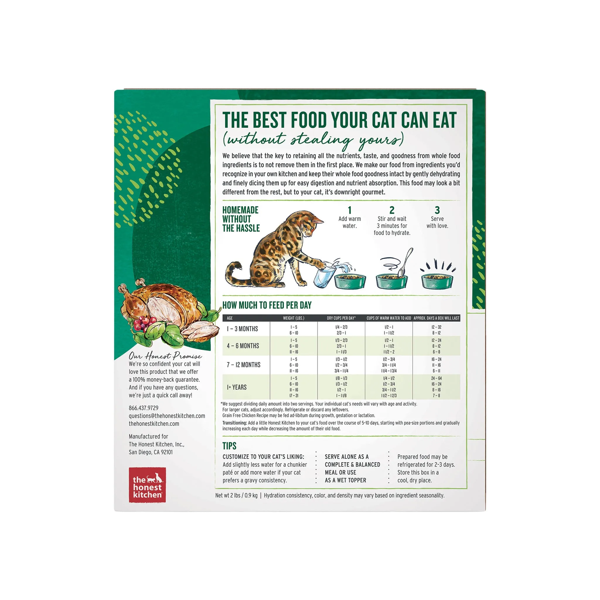 The Honest Kitchen Grain Free Dehydrated Cat Food