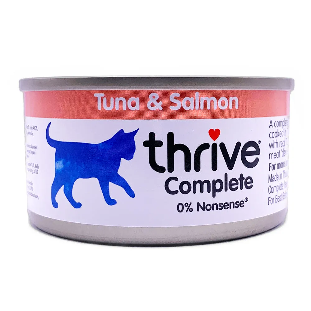 Thrive Cat Wet Food Salmon and Tuna 75g x 12