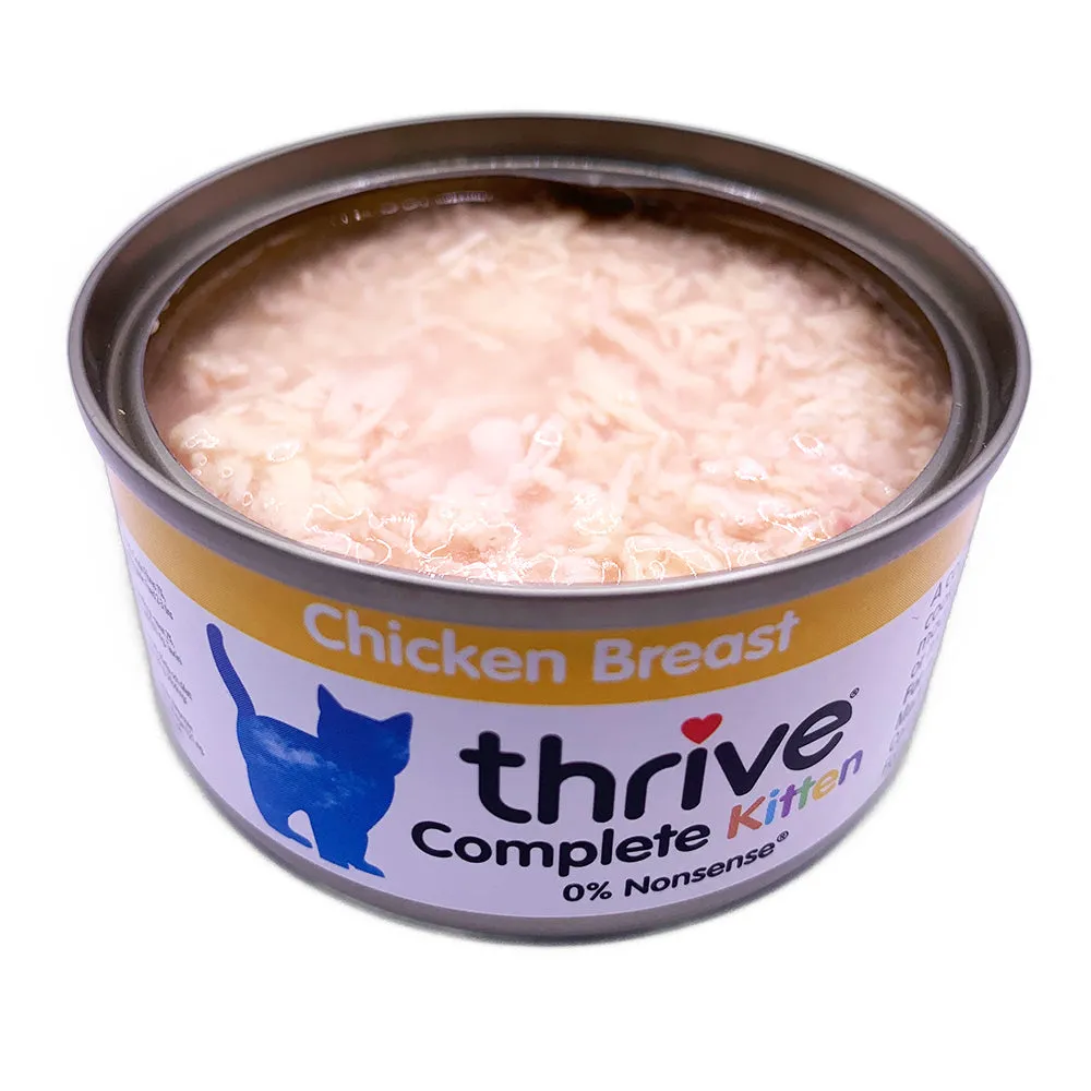 Thrive Kitten Wet Food Chicken 75g x 12