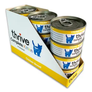 Thrive Kitten Wet Food Chicken 75g x 12