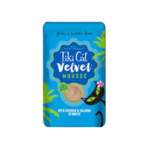 Tiki Velvet Mousse- Chicken & Salmon Cat Pouch