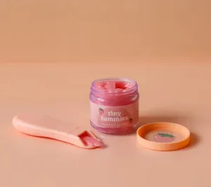 Tiny Tummies Strawberry Custard Food Jar and Spoon Set