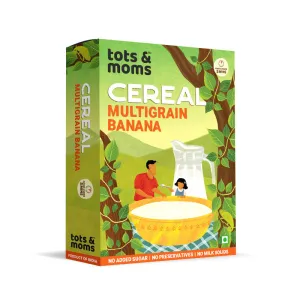 Tots & Moms Multigrain Raw Kerala Banana Cereal 200g for babies