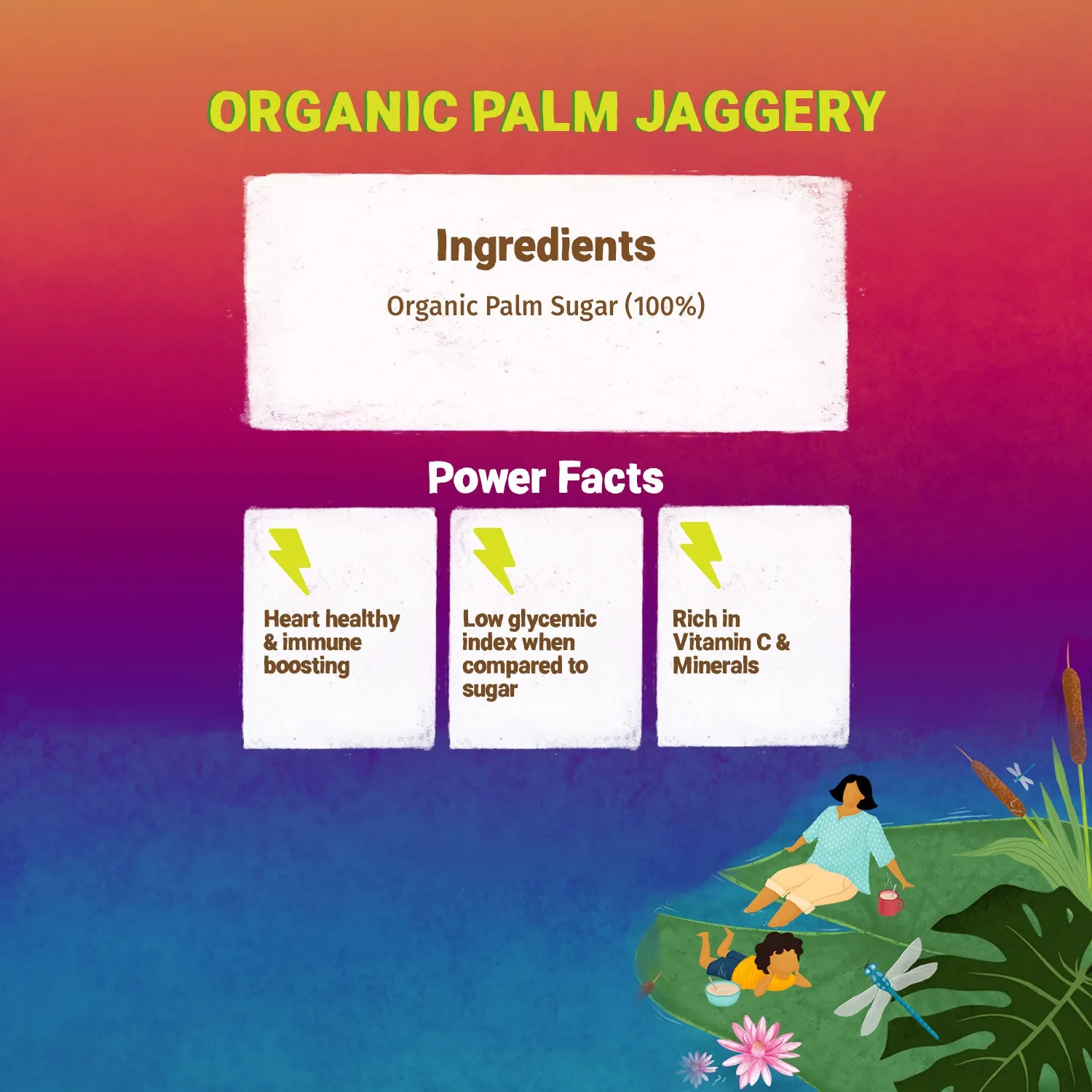 Tots & Moms Organic Palm Jaggery Powder - 300g