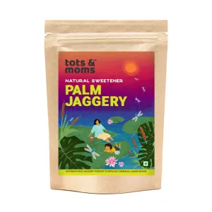 Tots & Moms Organic Palm Jaggery Powder - 300g