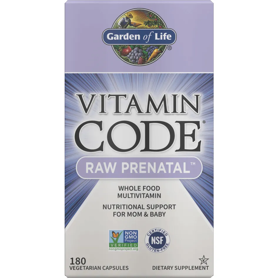 Vitamin Code Raw Prenatal 180 vcaps by Garden Of Life