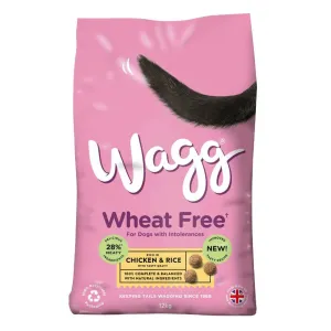 Wagg Wheat Free Adult Dog Food with Chicken & Rice 12kg