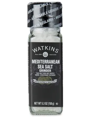 Watkins Mediterranean Sea Salt Grinder 150g