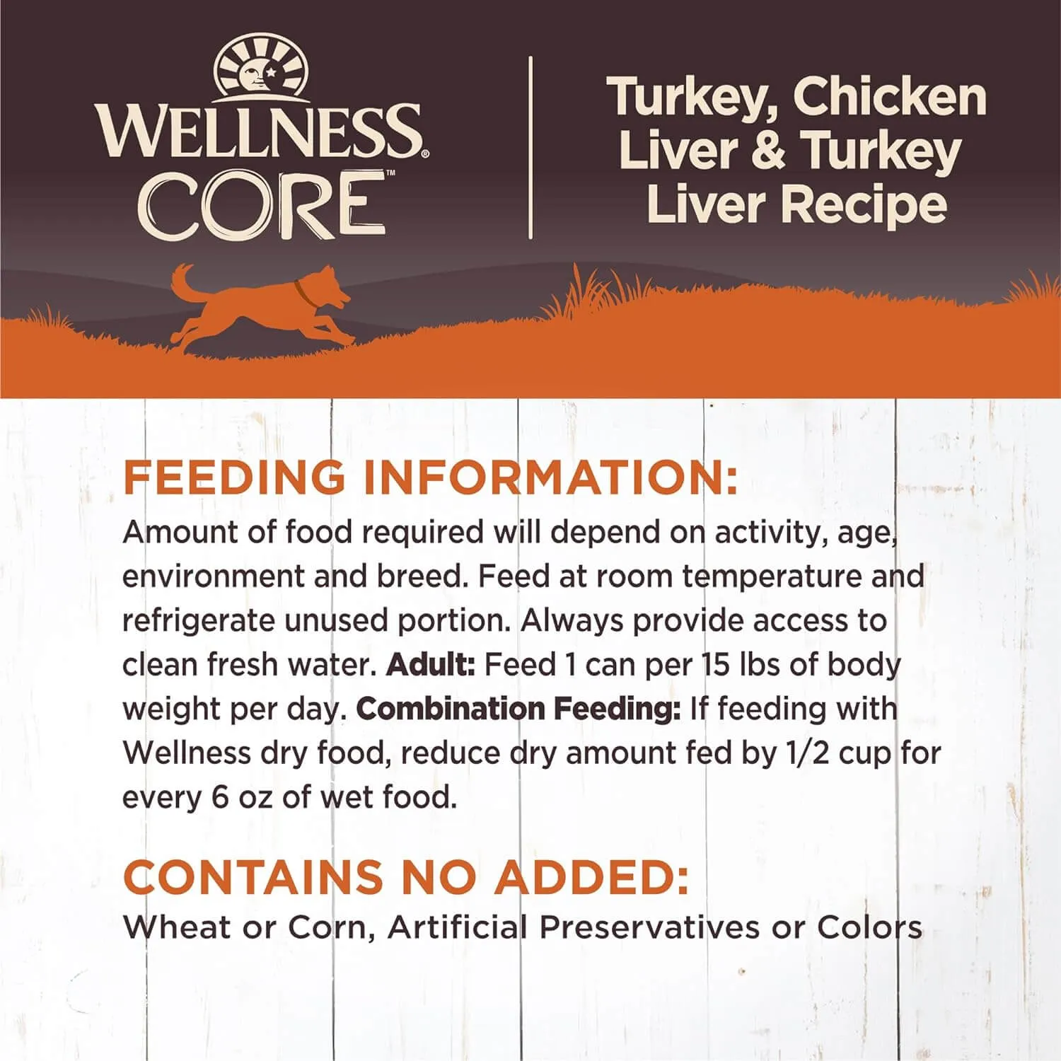 Wellness Grain-Free CORE Canned Dog Food