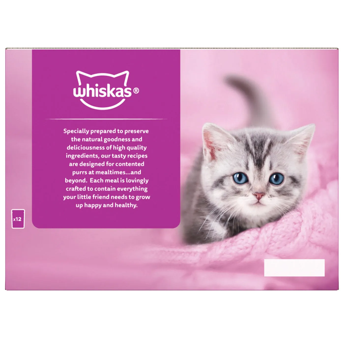 Whiskas 2-12 Months Kitten Mixed Menu in Jelly (12x85g)