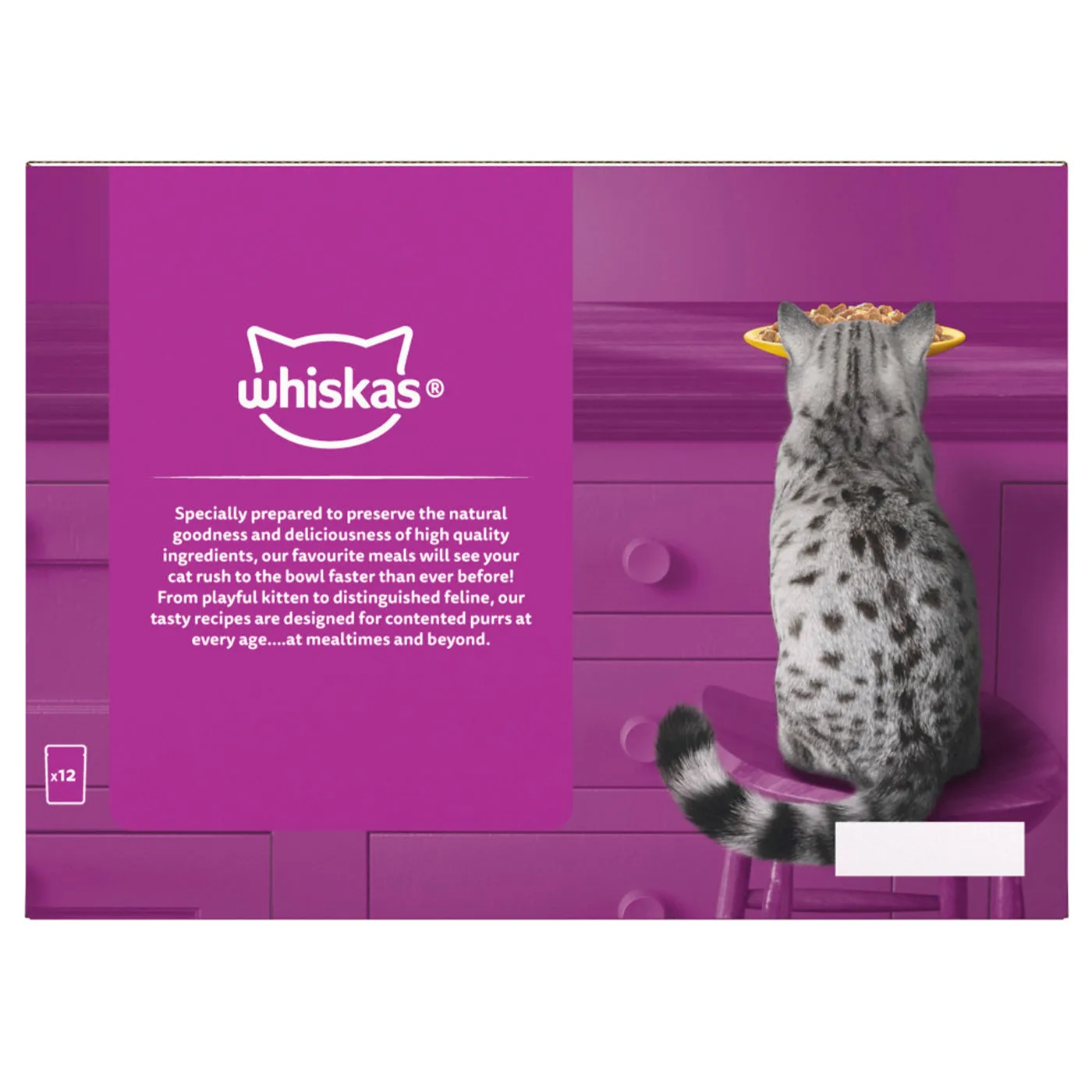 Whiskas 7  Senior Cat Poultry Feasts in Jelly (40x85g)