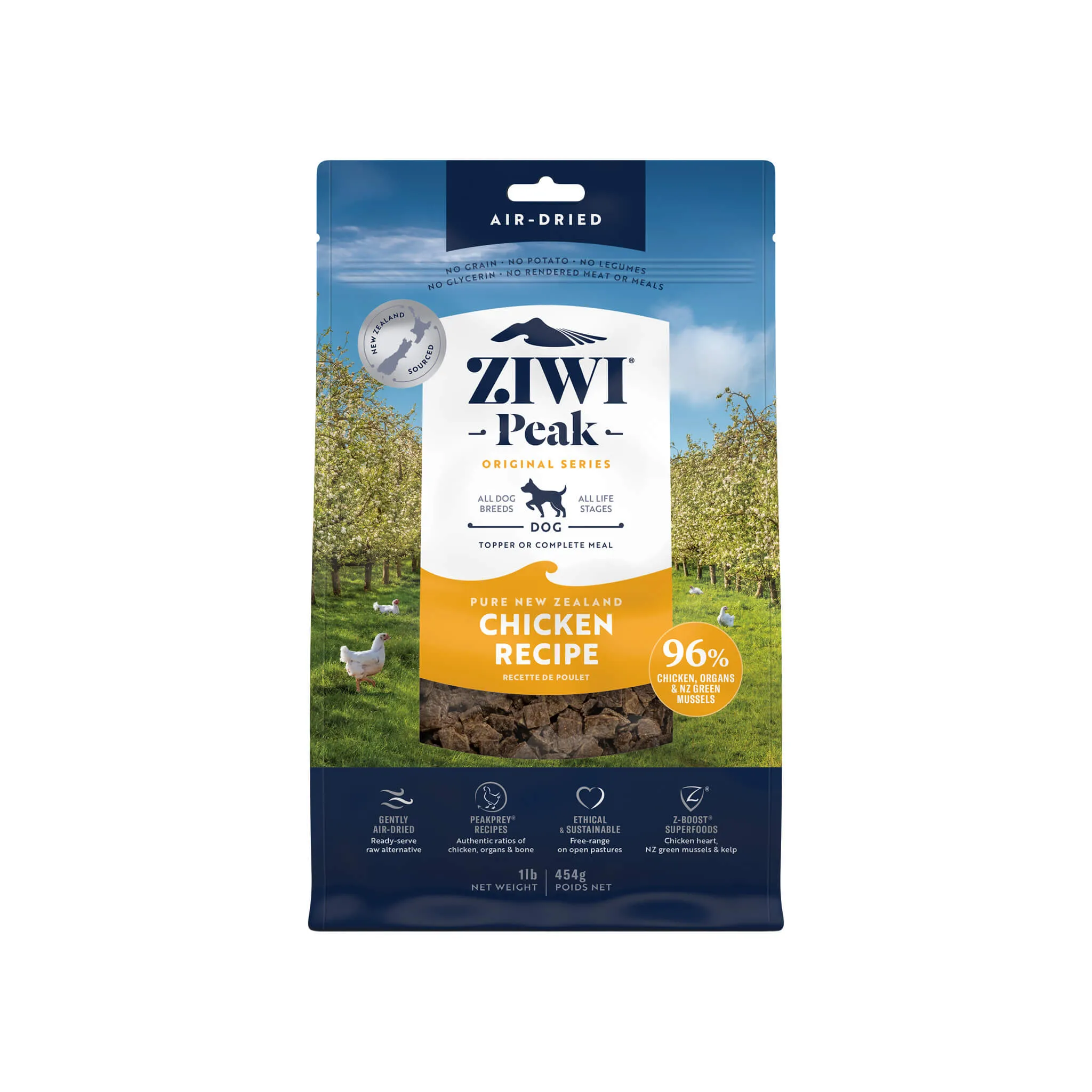 ZiwiPeak Daily Cuisine Grain-Free Air-Dried Dog Food