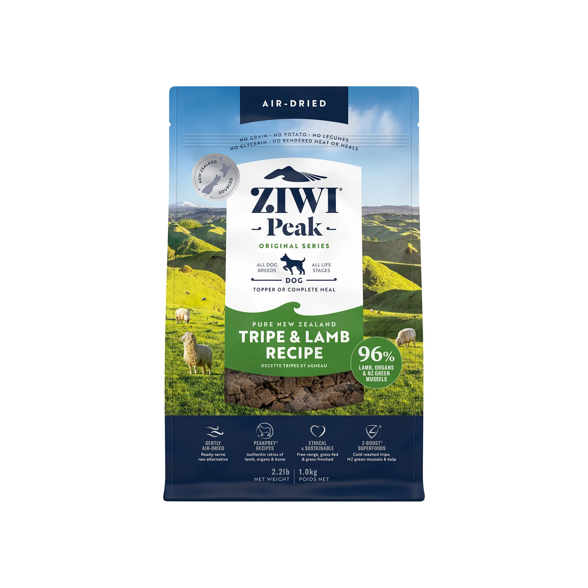 ZiwiPeak Daily Cuisine Grain-Free Air-Dried Dog Food