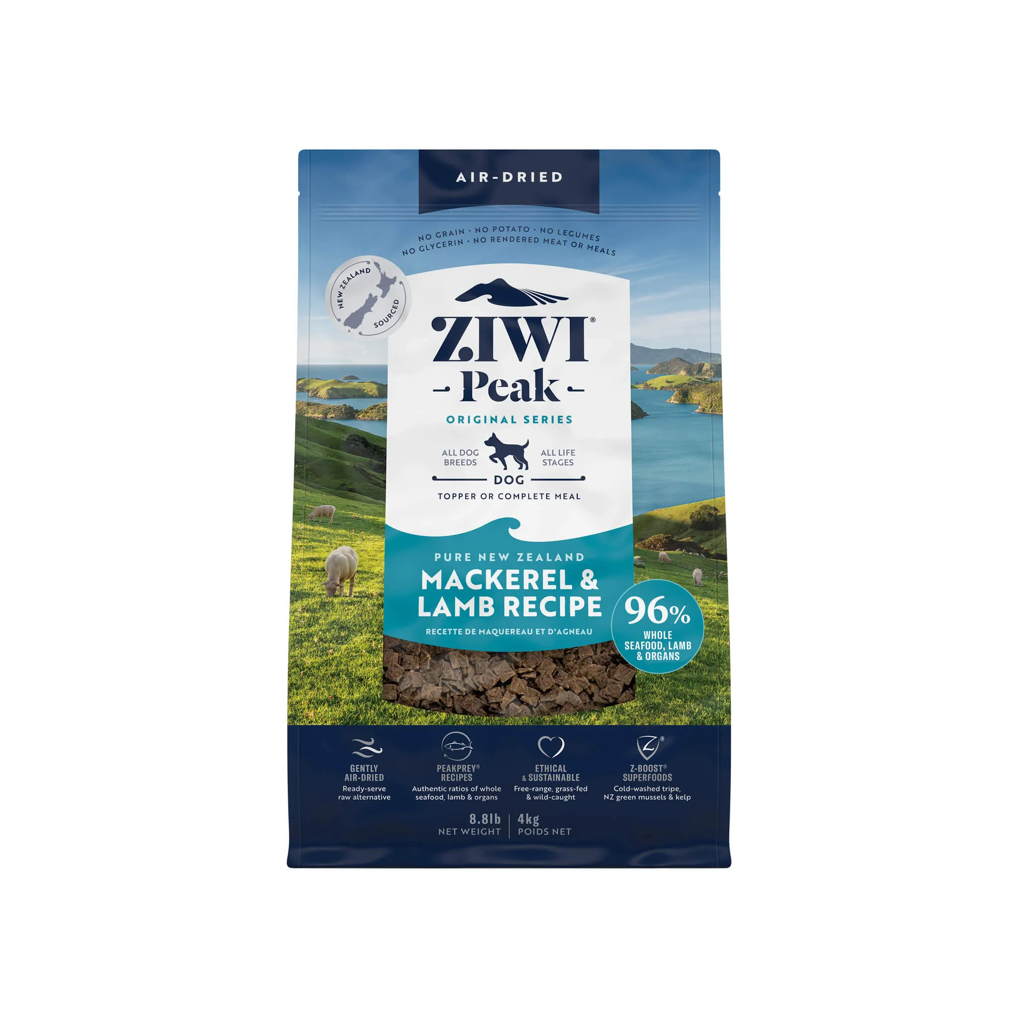 ZiwiPeak Daily Cuisine Grain-Free Air-Dried Dog Food