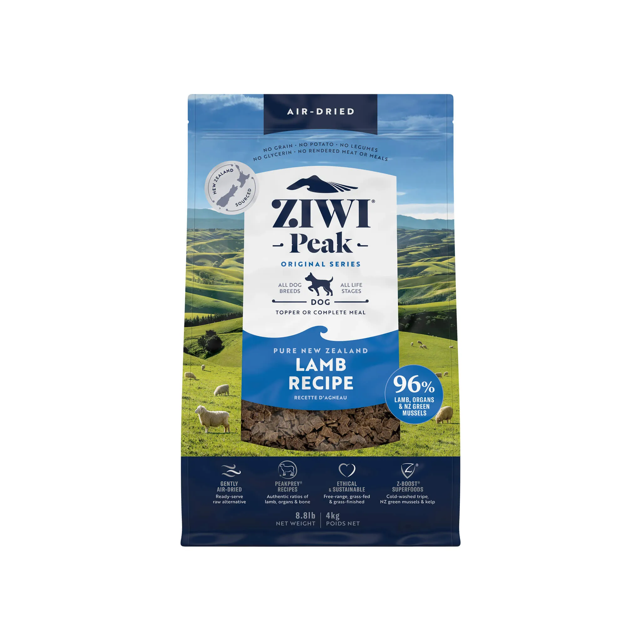 ZiwiPeak Daily Cuisine Grain-Free Air-Dried Dog Food