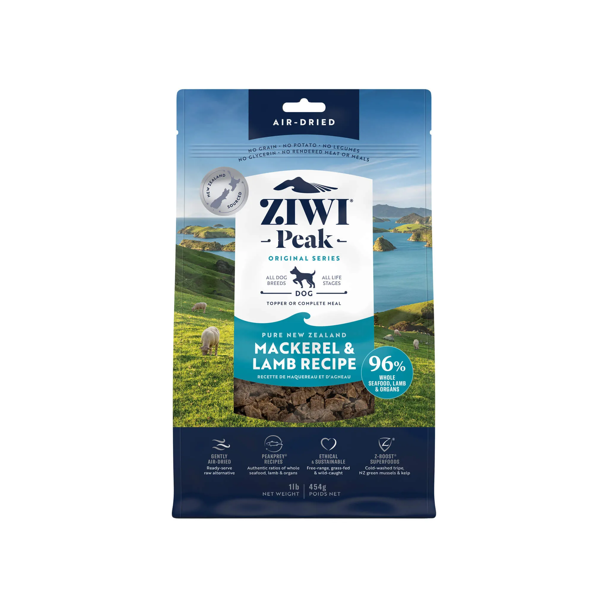 ZiwiPeak Daily Cuisine Grain-Free Air-Dried Dog Food