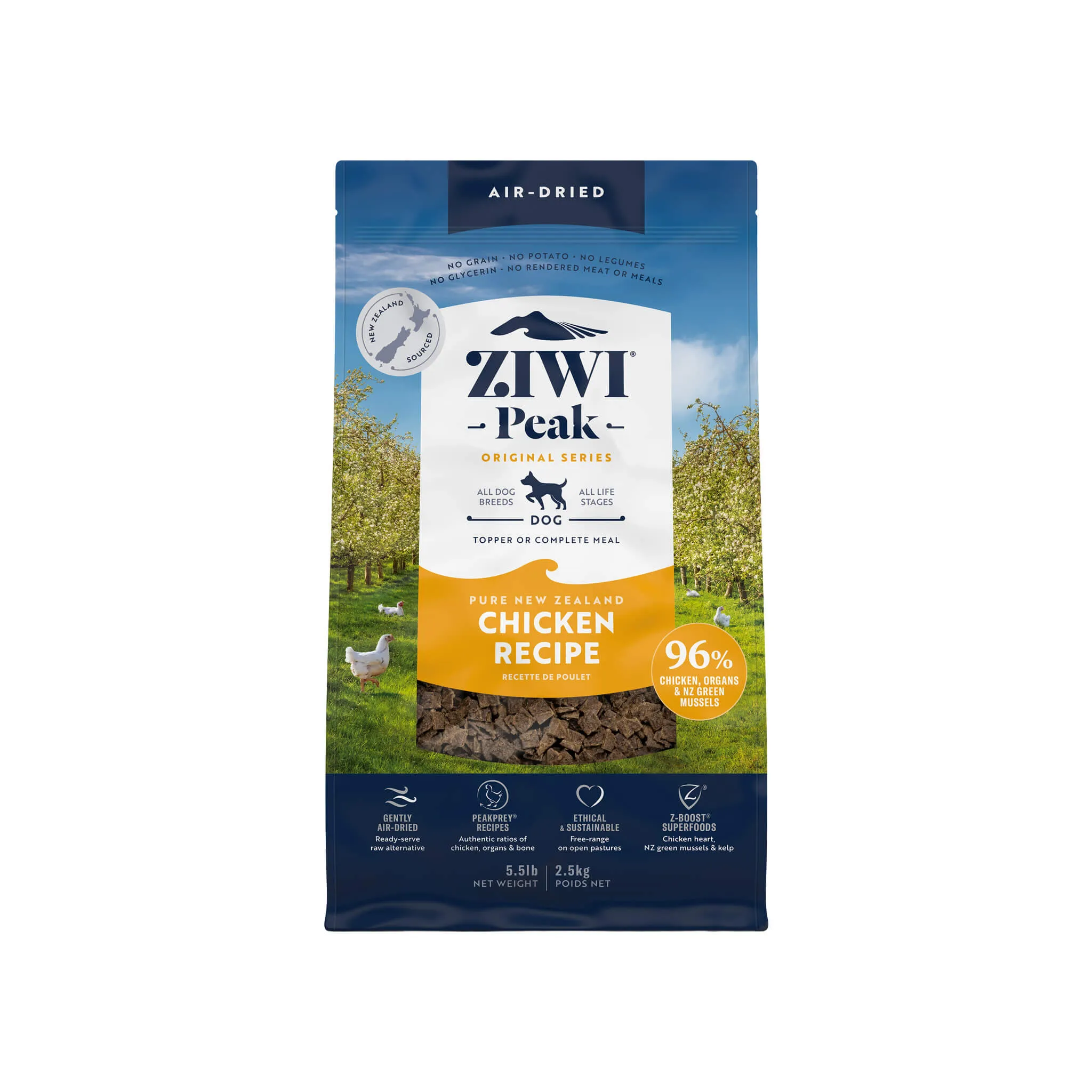 ZiwiPeak Daily Cuisine Grain-Free Air-Dried Dog Food