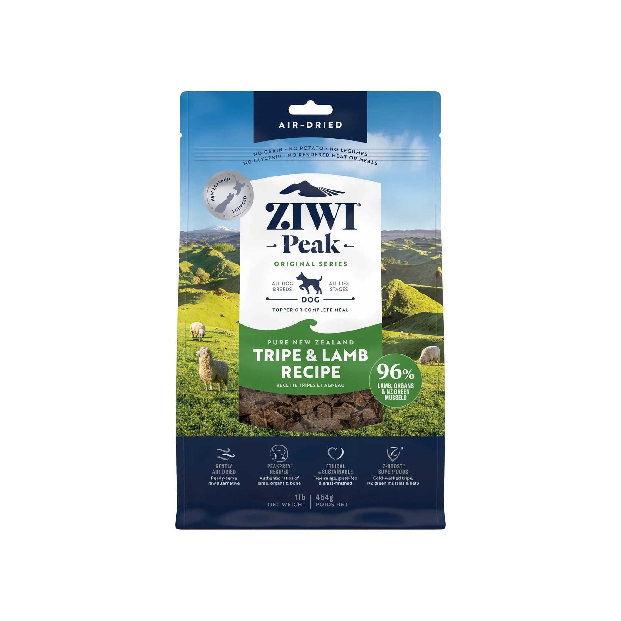 ZiwiPeak Daily Cuisine Grain-Free Air-Dried Dog Food