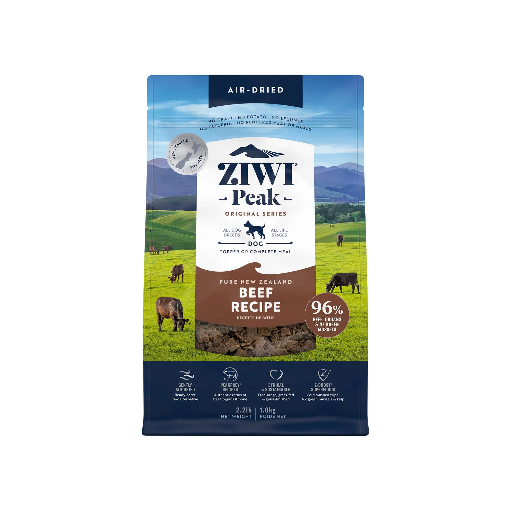 ZiwiPeak Daily Cuisine Grain-Free Air-Dried Dog Food